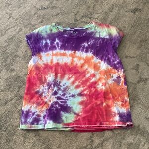 Place Purple and Orange Short Sleeve Tee